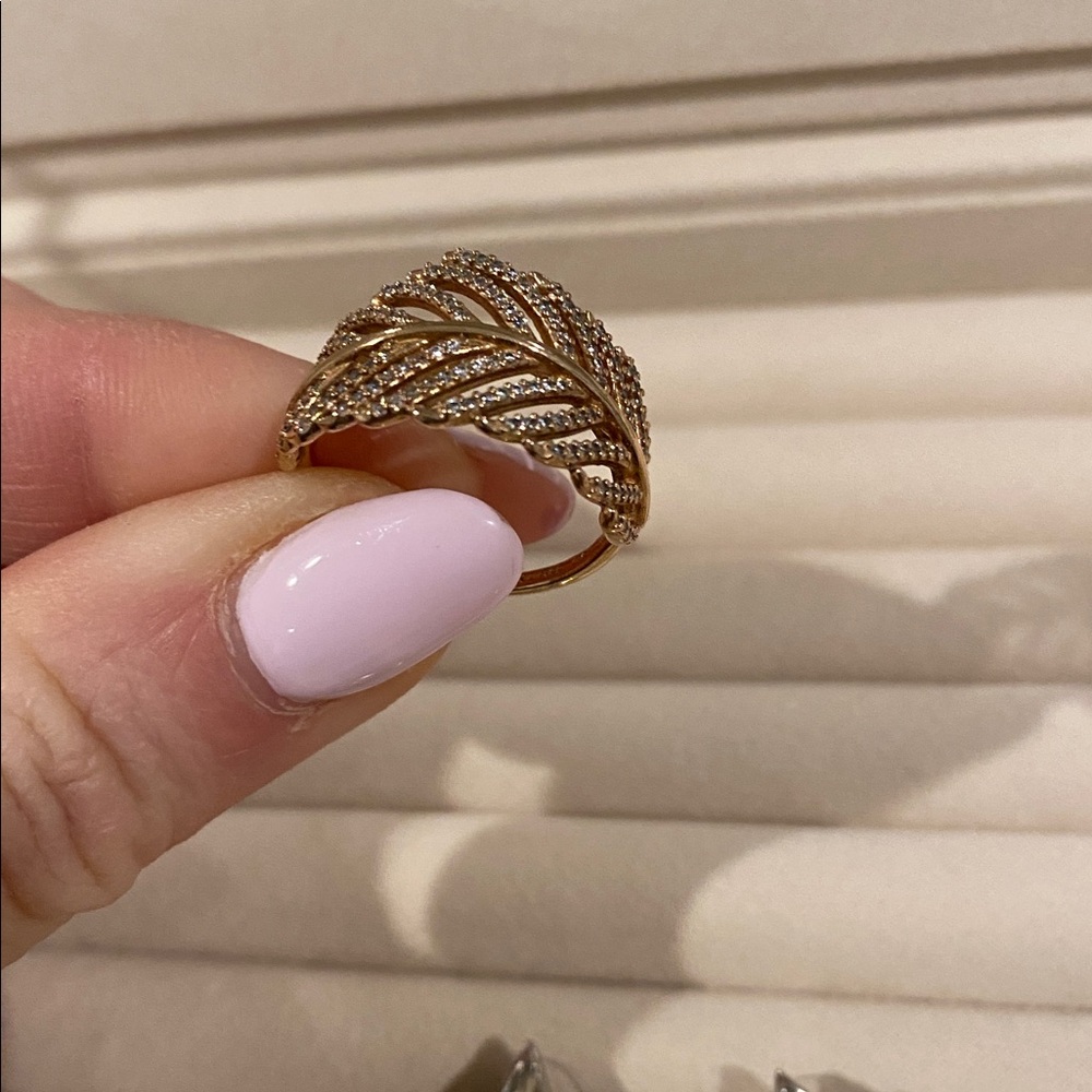 Rose Pandora ring - Picture 2 of 6
